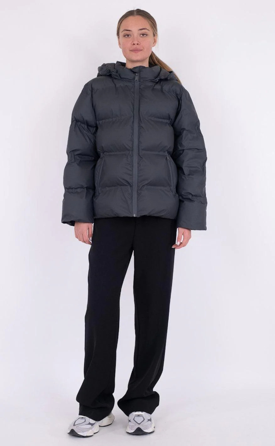 Neo Noir Jakke - Fox Puffer - Antracit - Image 4