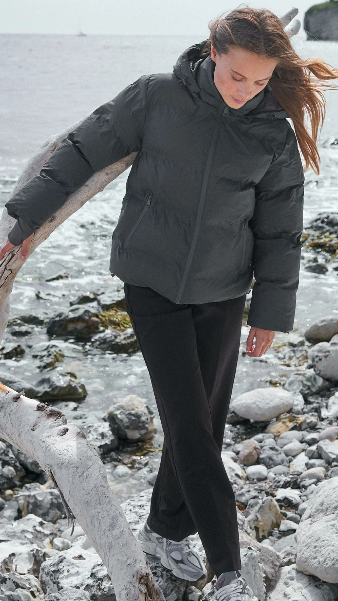 Neo Noir Jakke - Fox Puffer - Antracit - Image 6