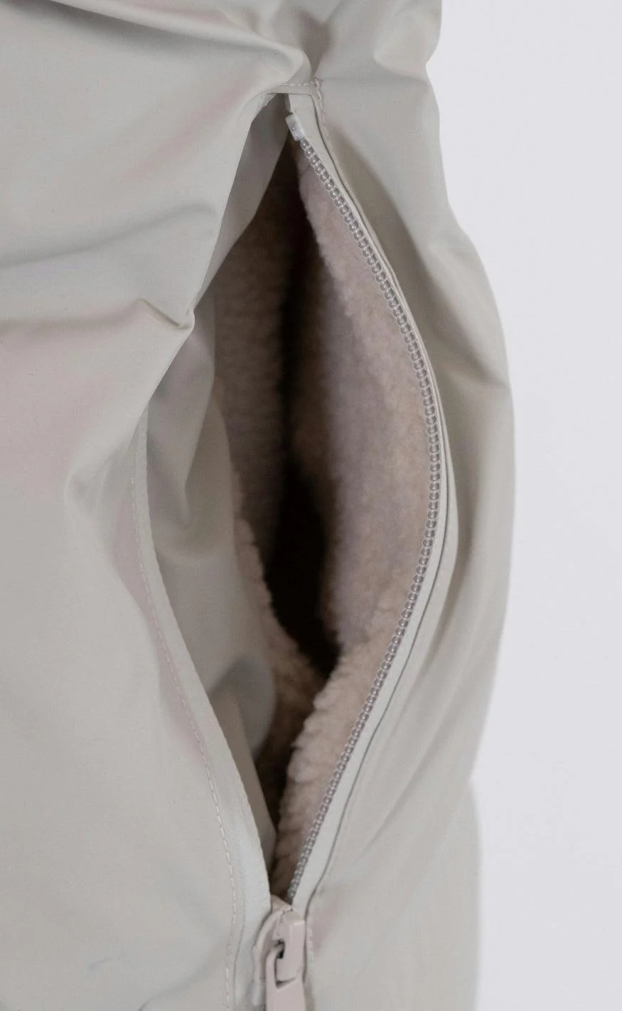Neo Noir Jakke - Fox Puffer - Ivory - Image 10
