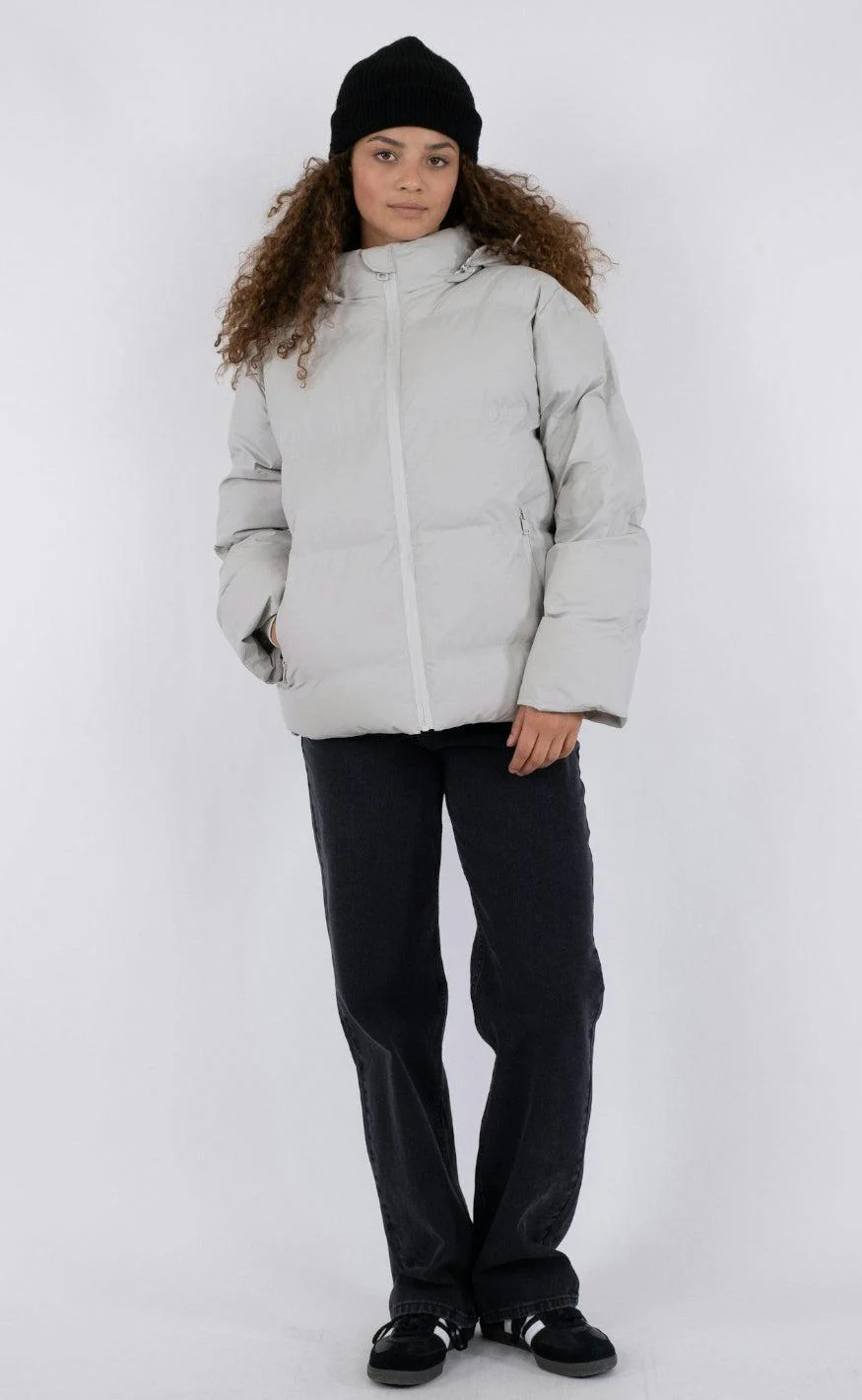 Neo Noir Jakke - Fox Puffer - Ivory - Image 8