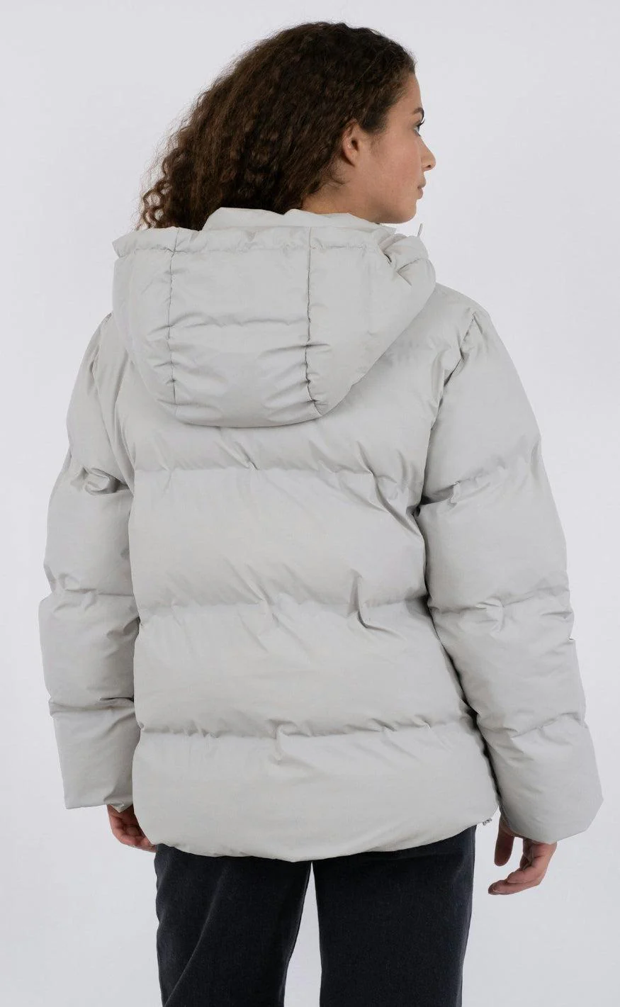 Neo Noir Jakke - Fox Puffer - Ivory - Image 9