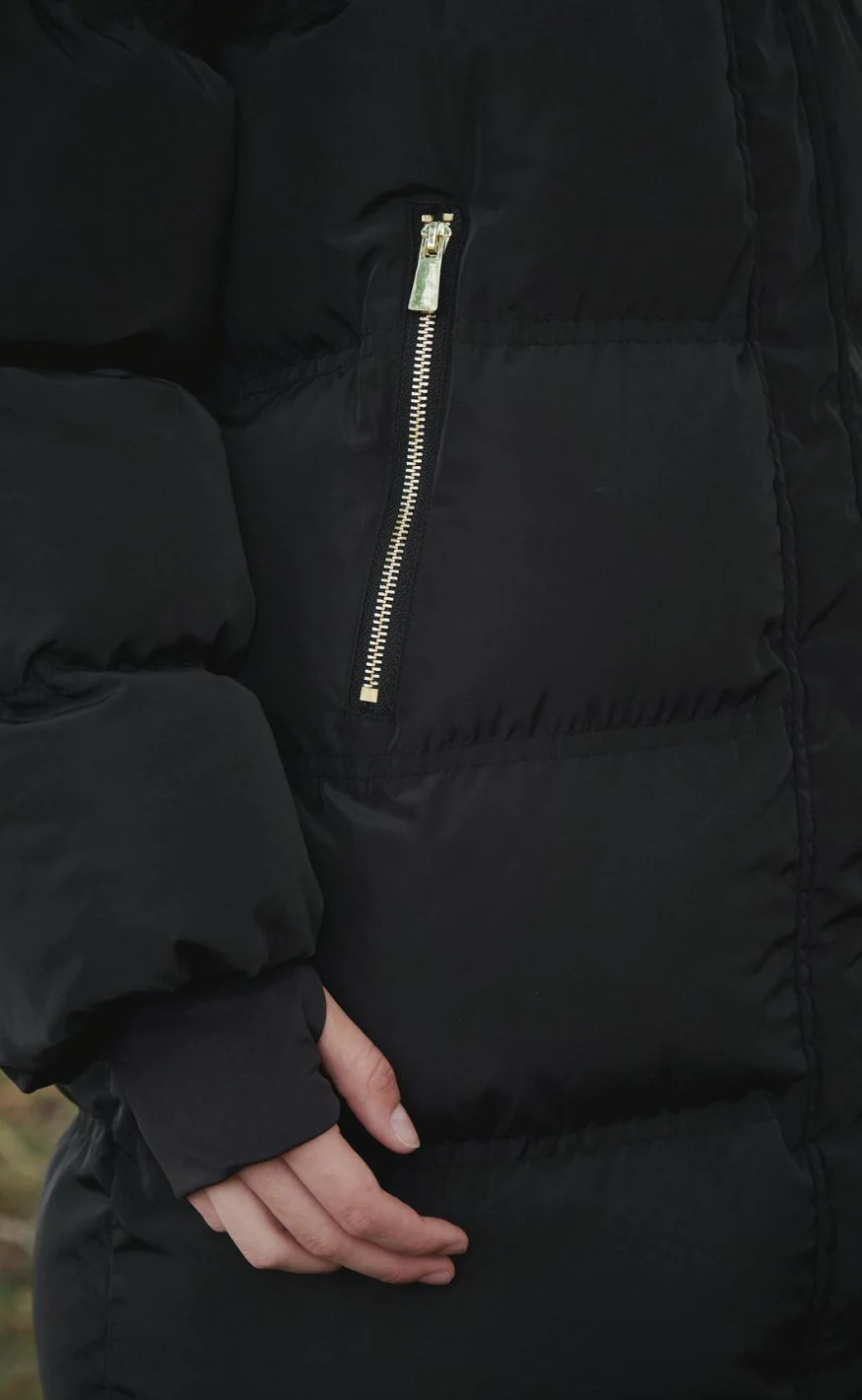 Neo Noir Jakke - Lucette Puffer - Black - Image 10