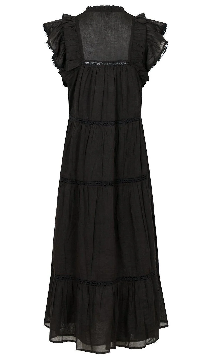 Neo Noir Kjole - Ankita S Voile - Black - Image 3