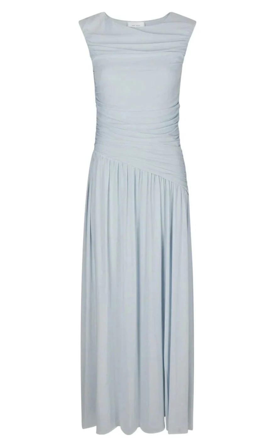 Neo Noir Kjole - Cludine Mesh - Light Blue - Image 2