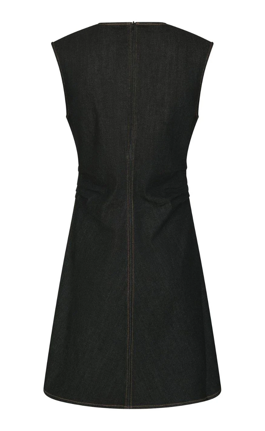 Neo Noir Kjole - Jubi Denim - Dark Blue - Image 4