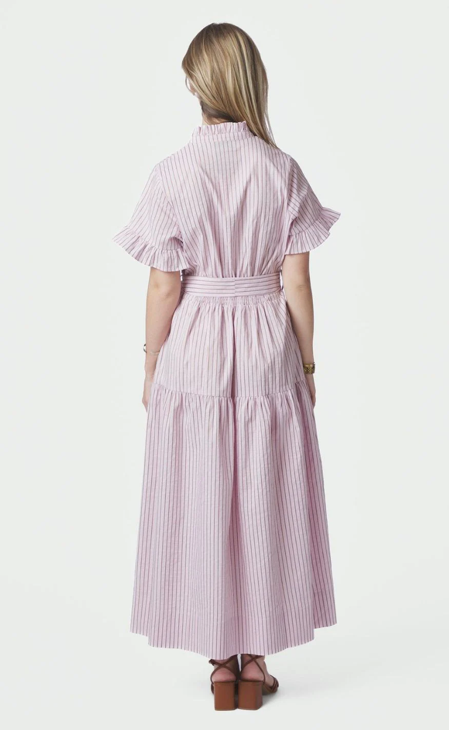 Neo Noir Kjole - Nessie Structure - Light Pink - Image 3