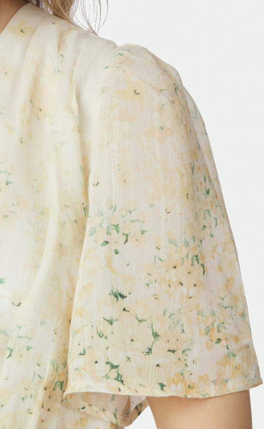 Neo Noir Kjole - Serna Gardenia - Light Yellow - Image 5