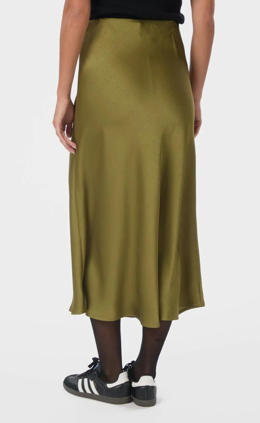 Neo Noir Nederdel - Bovary - Sage Green - Image 6