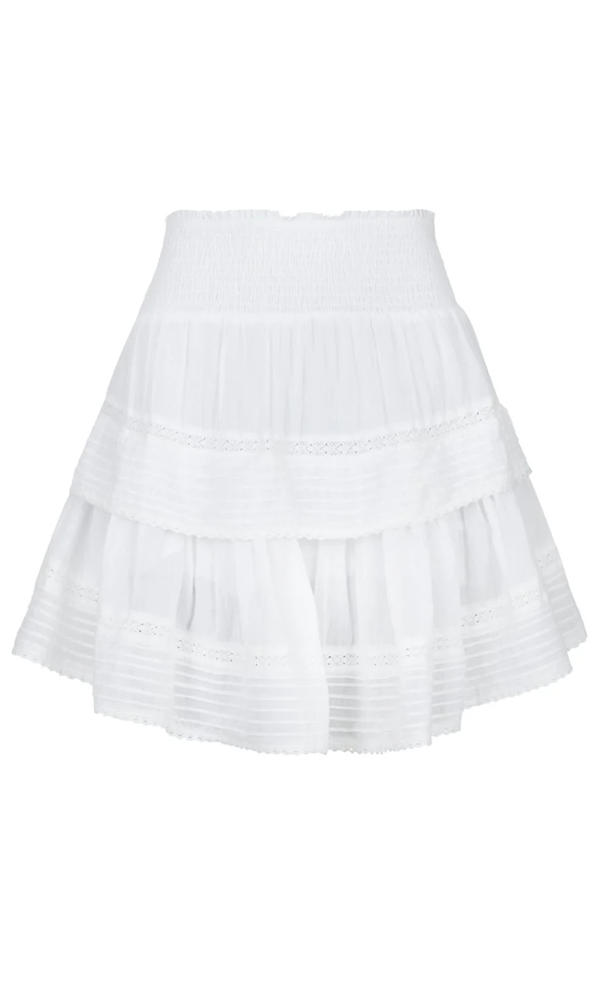 Neo Noir Nederdel - Kenia S Voile - White - Image 2