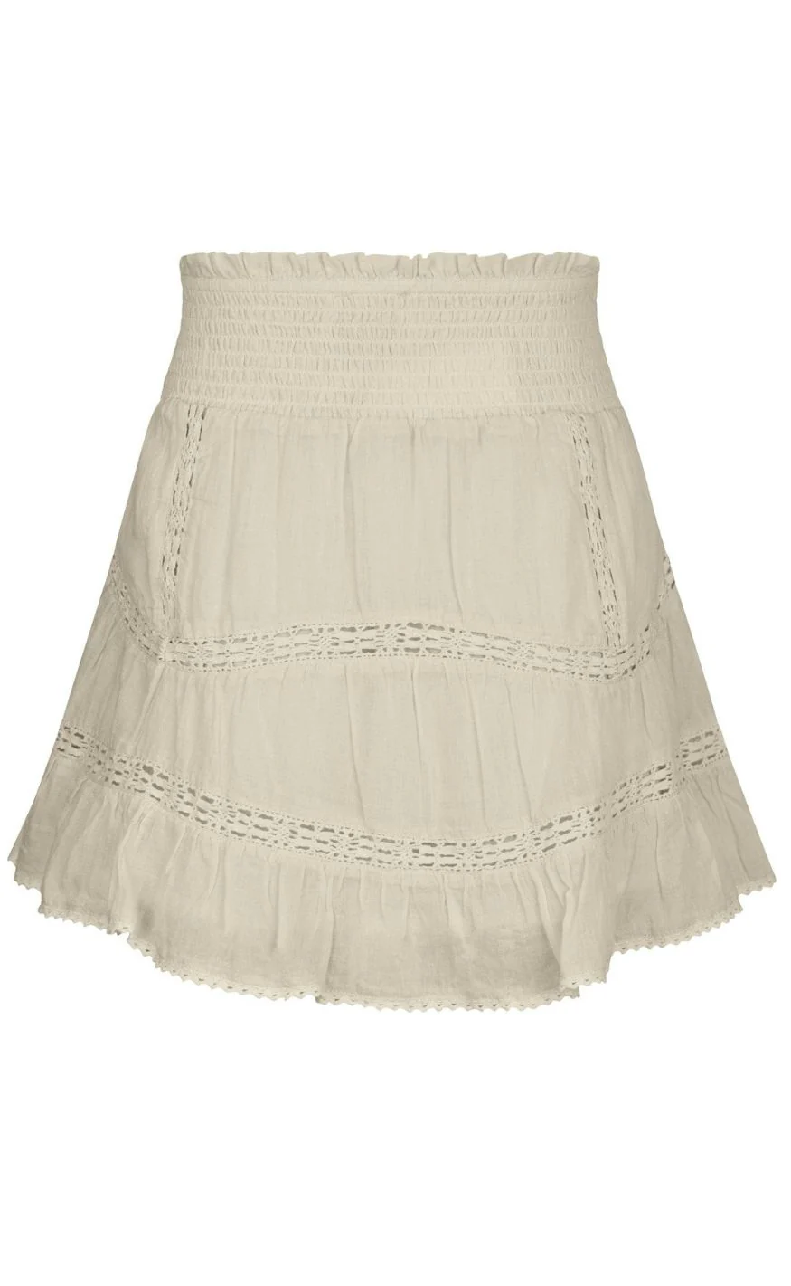 Neo Noir Nederdel - Robby S Voile - Light Yellow - Image 2