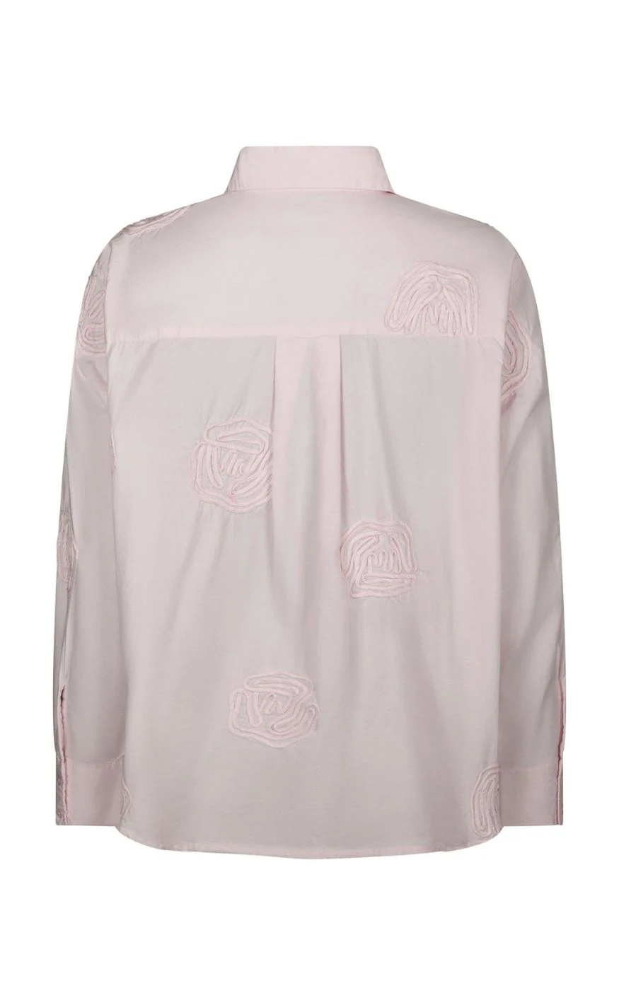 Neo Noir Skjorte - Dalma Dori Emb - Light Pink - Image 4