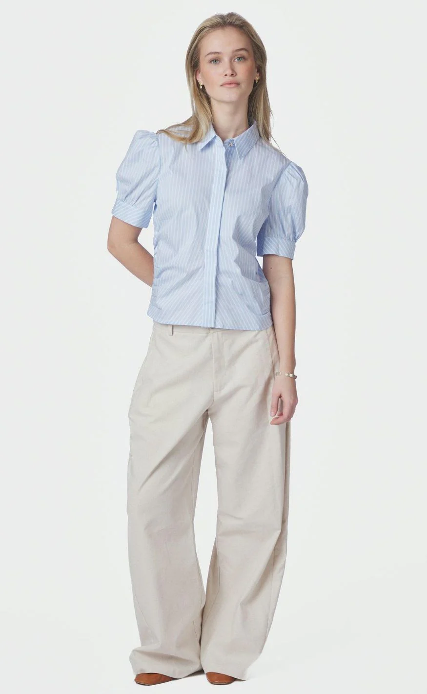 Neo Noir Skjorte - Frannie Soft - Light Blue - Image 5