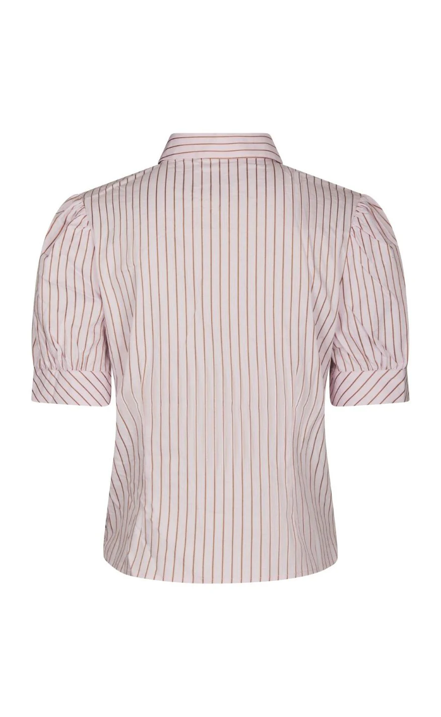 Neo Noir Skjorte - Frannie Structure - Light Pink - Image 3