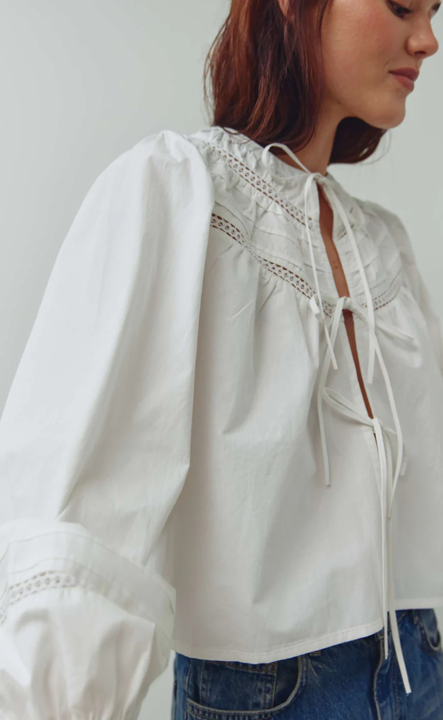 Noella Bluse - Maceline - White - Image 9
