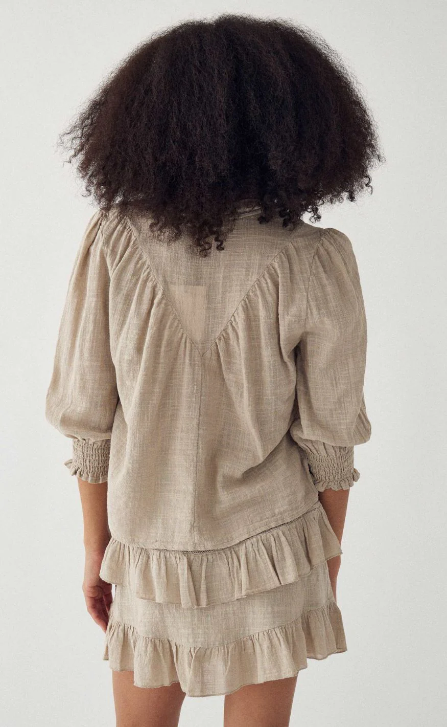 Noella Bluse - Marin - Grey Ivory - Image 2