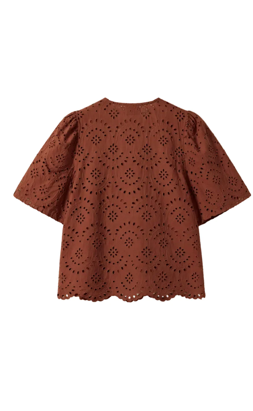 Noella Bluse - Mika - Terracotta - Image 2