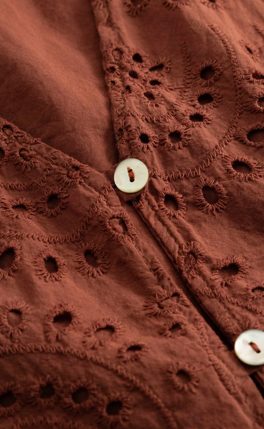 Noella Bluse - Mika - Terracotta - Image 3