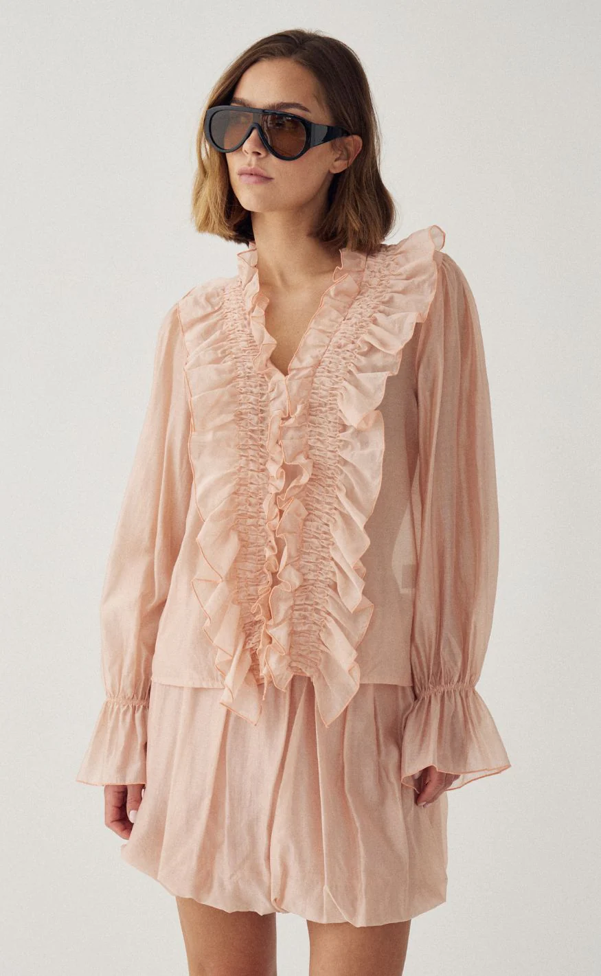 Noella Bluse - Myrtia - Blush Rose - Image 2
