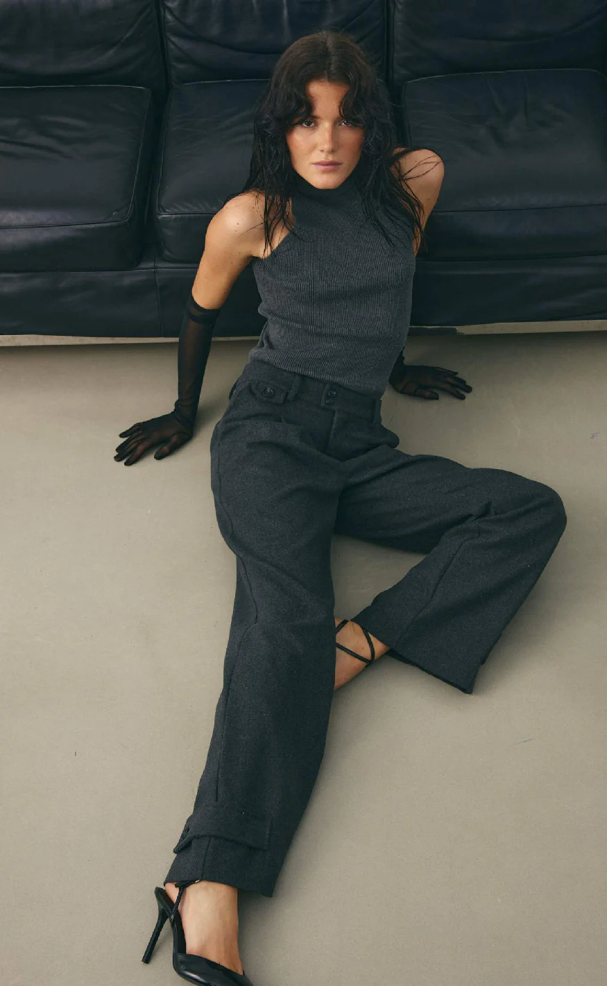 Noella Bukser - Joann - Dark Grey Mel. - Image 8