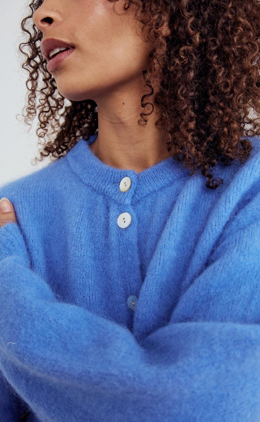 Noella Cardigan - Kae - Dove Blue - Image 4