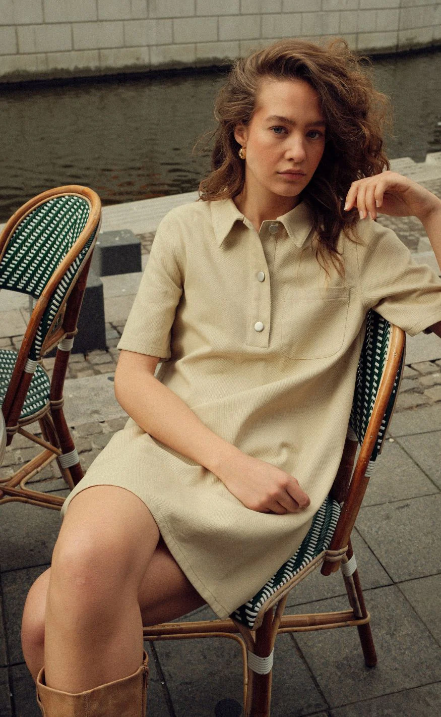 Noella Kjole - Jozie - Oyster - Image 4