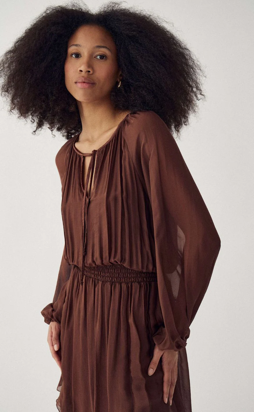 Noella Kjole - Mariel - Chocolate - Image 6