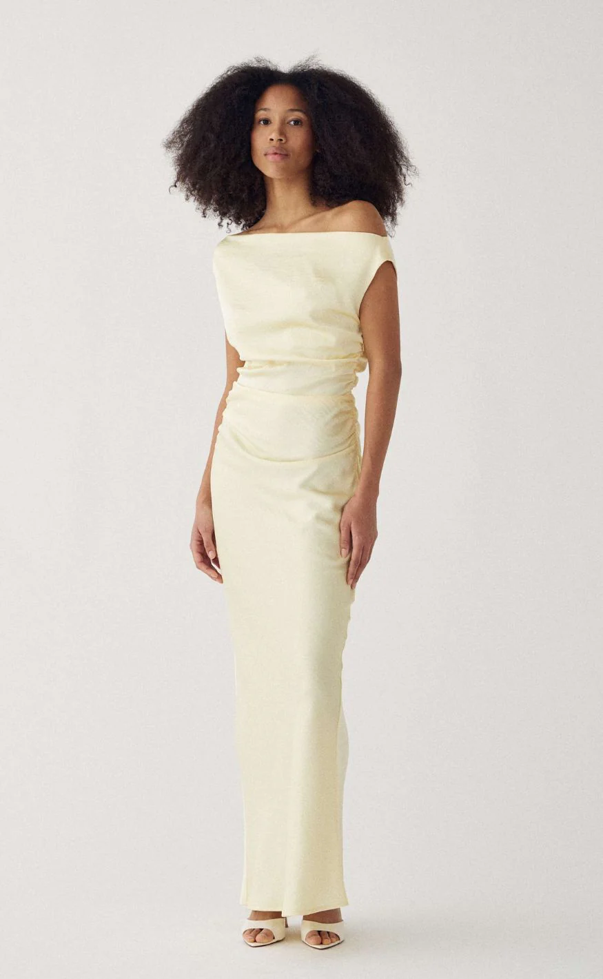 Noella Kjole - Mignonette - Pale Yellow - Image 2