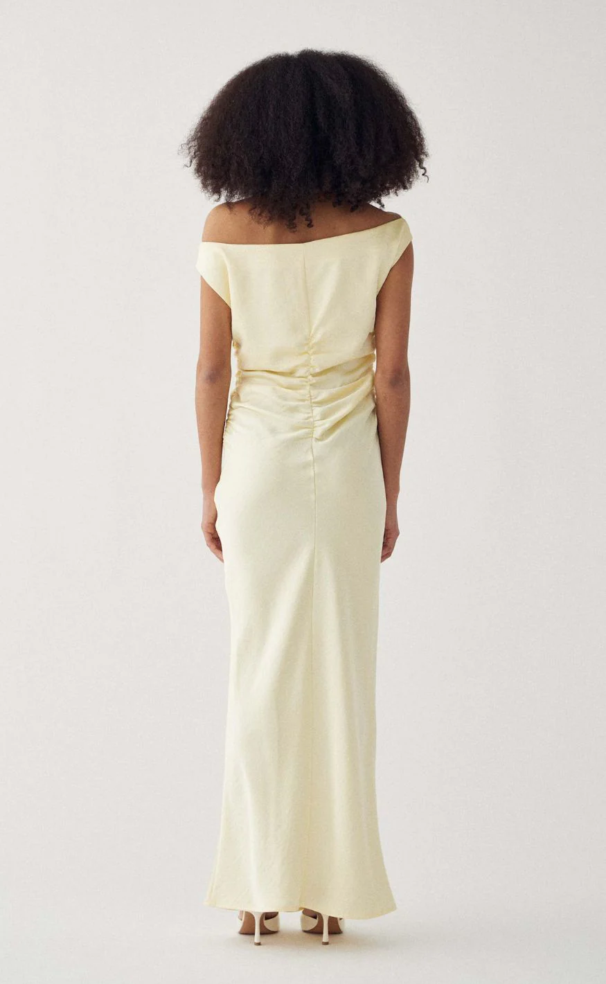 Noella Kjole - Mignonette - Pale Yellow - Image 3