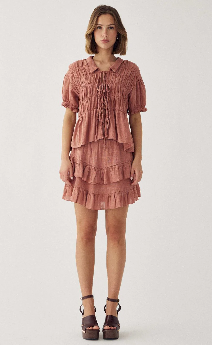 Noella Nederdel - Marlin - Red Clay - Image 3