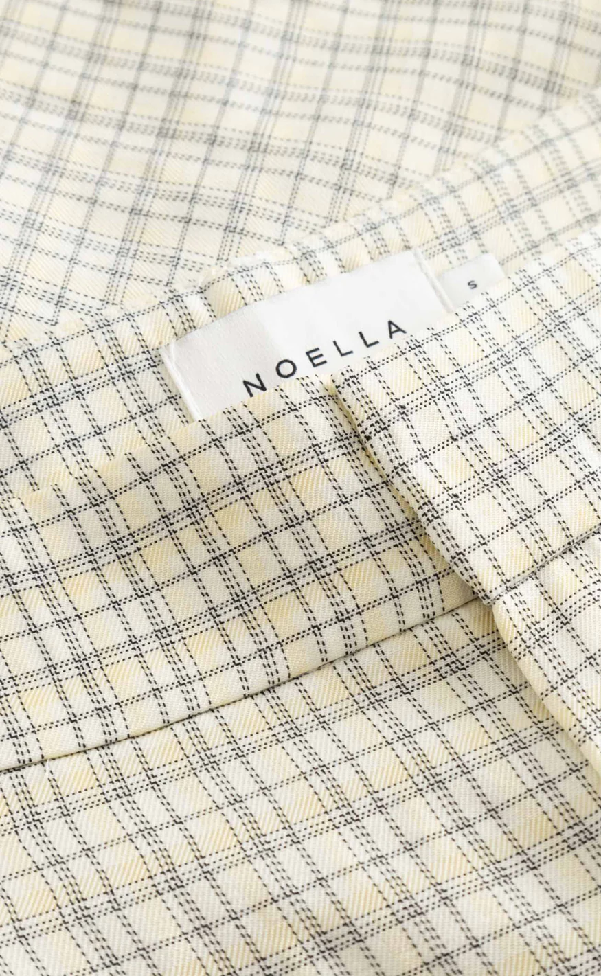 Noella Shorts - Kazianette MW - Denny Yellow Check - Image 6