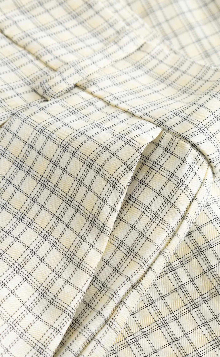 Noella Shorts - Kazianette MW - Denny Yellow Check - Image 7