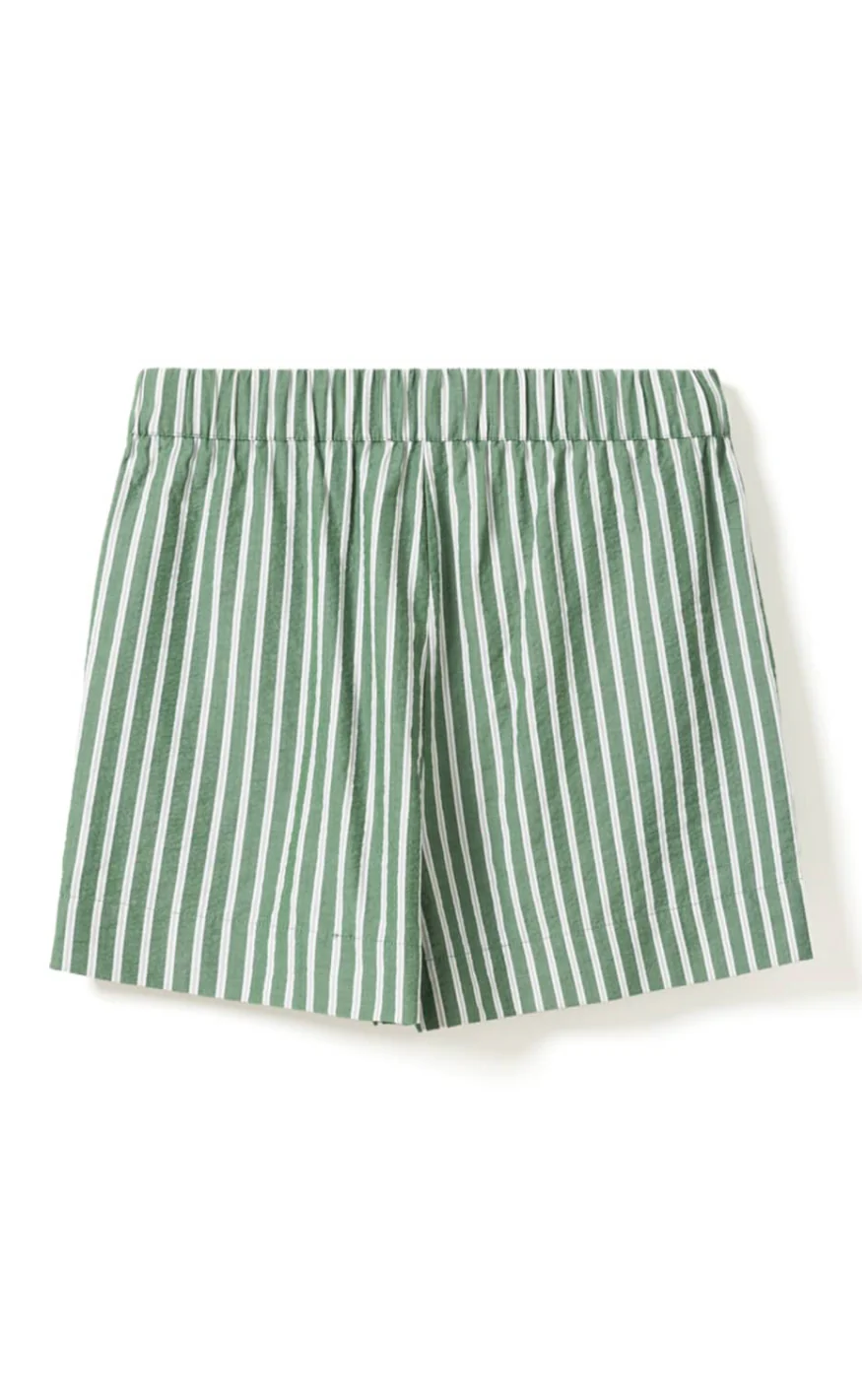 Noella Shorts - Layne MW - Drayton Green Stripe - Image 3