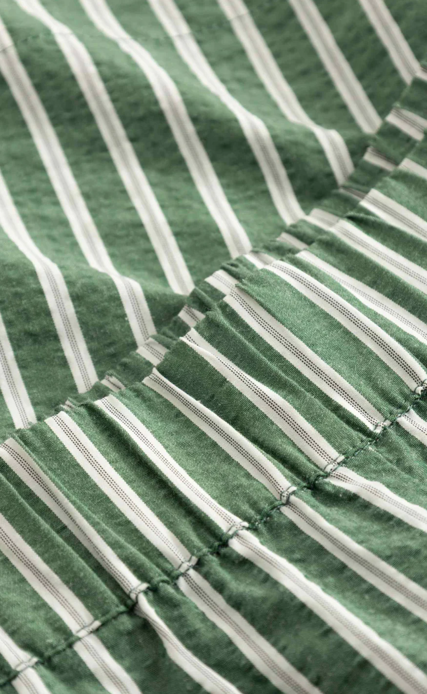 Noella Shorts - Layne MW - Drayton Green Stripe - Image 6