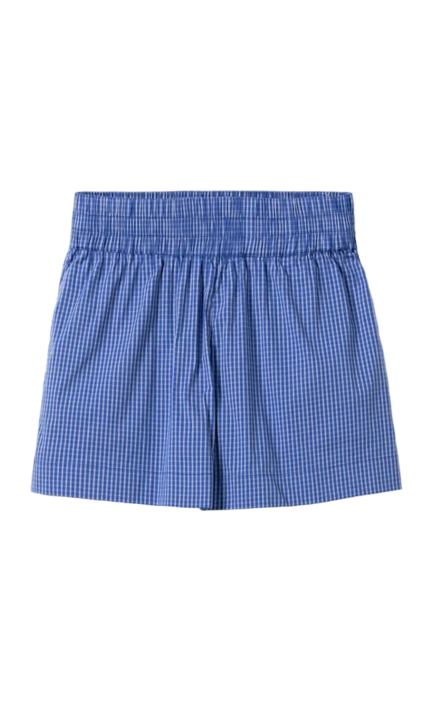 Noella Shorts - Marian MW - Davy Blue Check - Image 3
