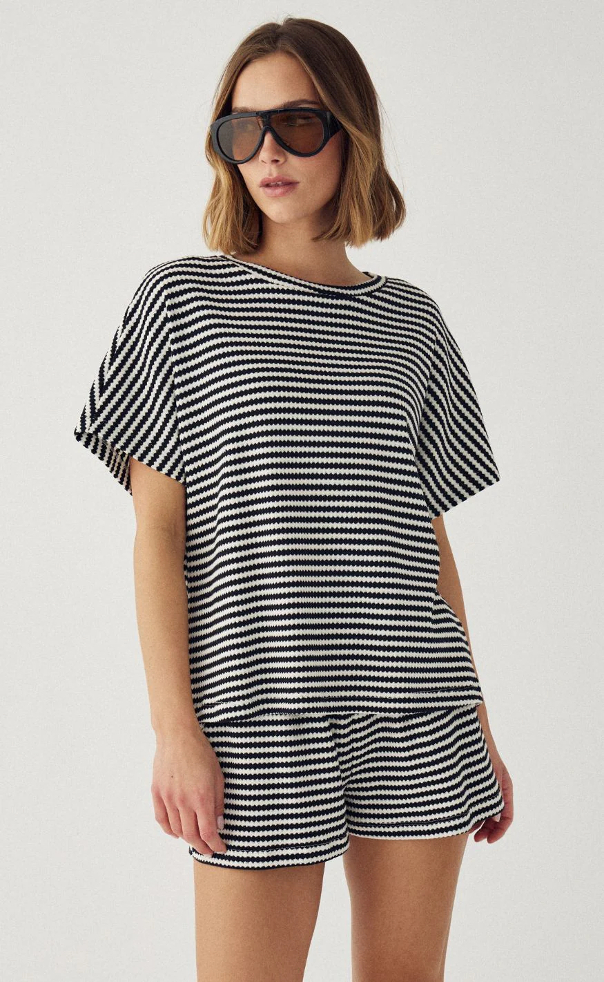 Noella Shorts - Mariella MW - Danni Black Stripe - Image 2