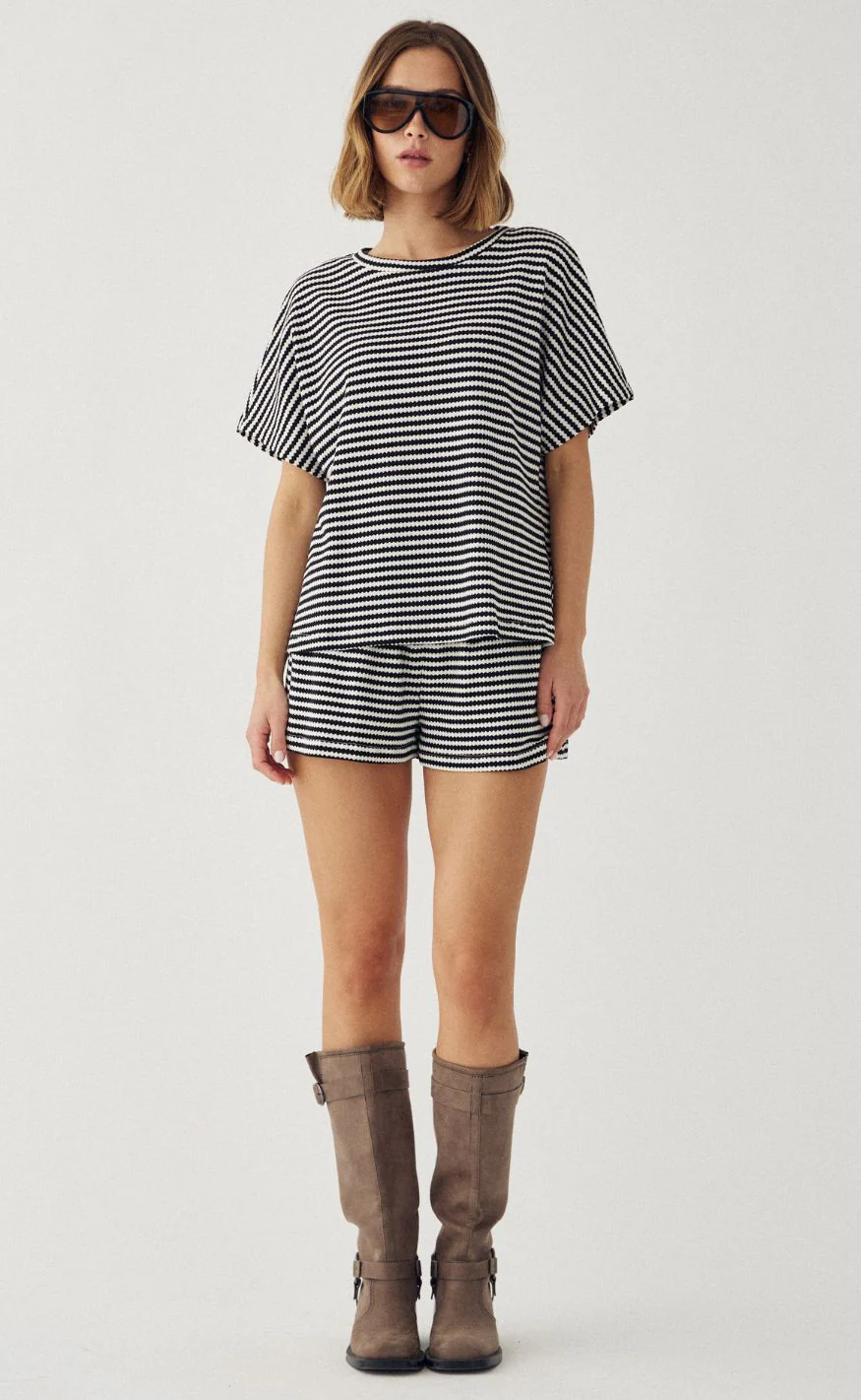 Noella Shorts - Mariella MW - Danni Black Stripe - Image 5