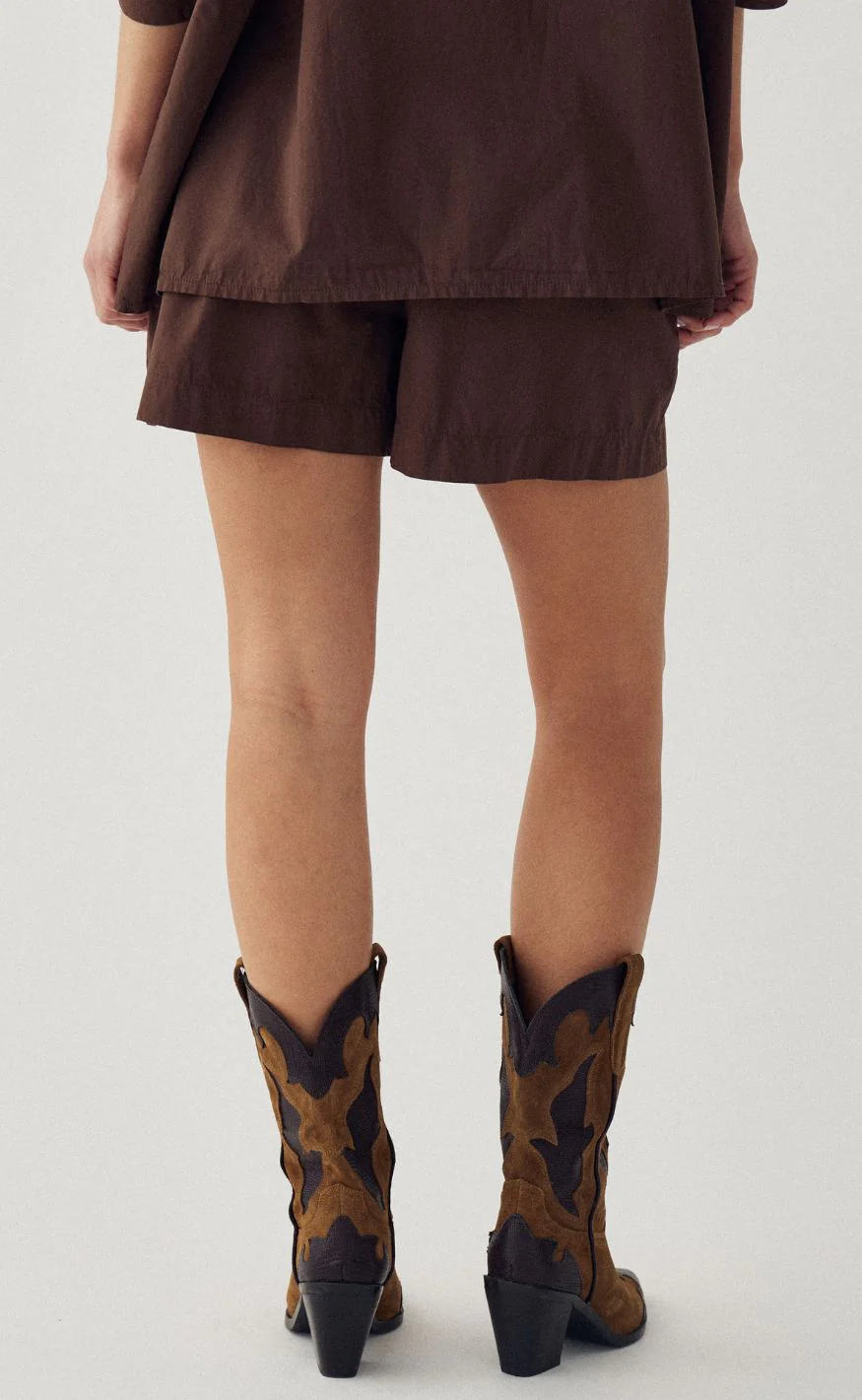 Noella Shorts - Mauricella - Chocolate - Image 3