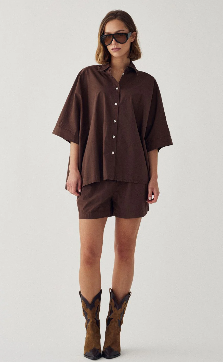 Noella Shorts - Mauricella - Chocolate - Image 5