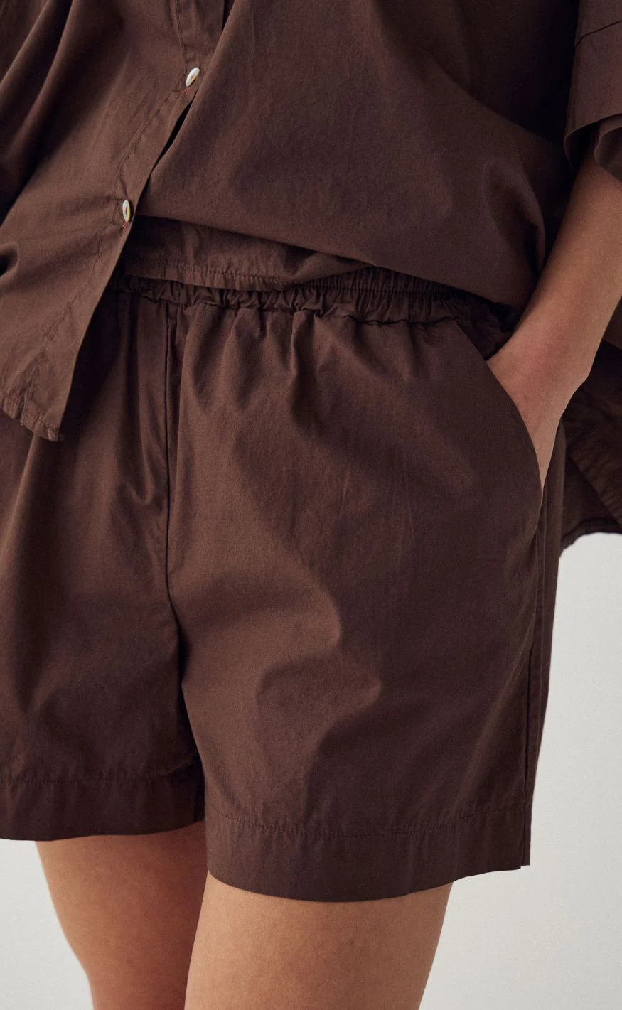 Noella Shorts - Mauricella - Chocolate - Image 7