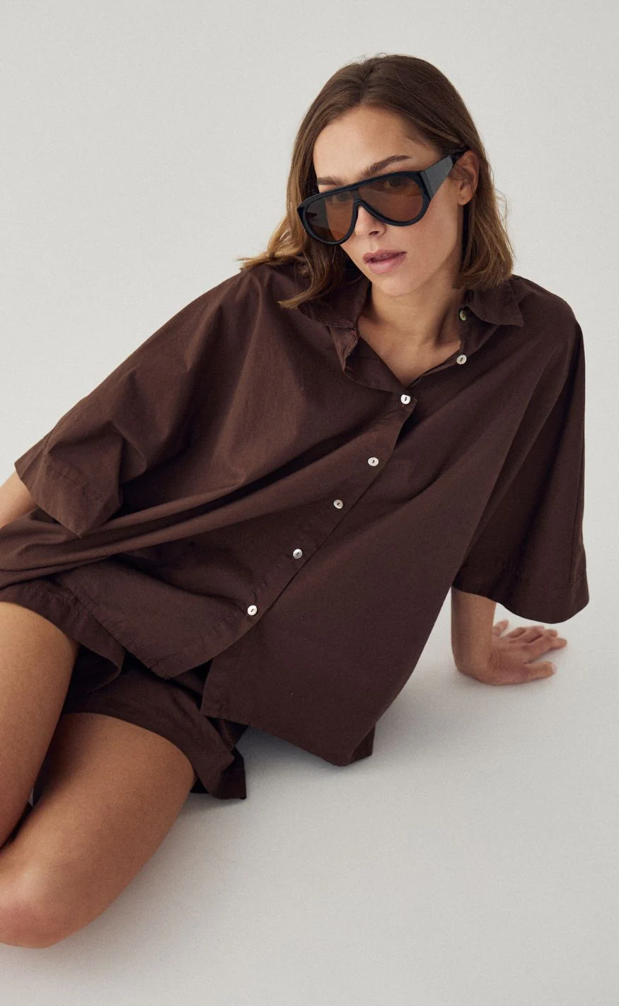 Noella Shorts - Mauricella - Chocolate - Image 8