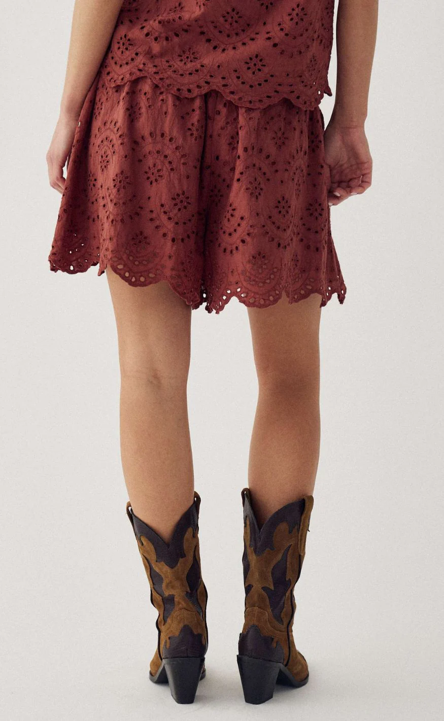 Noella Shorts - Maven MW - Terracotta - Image 8