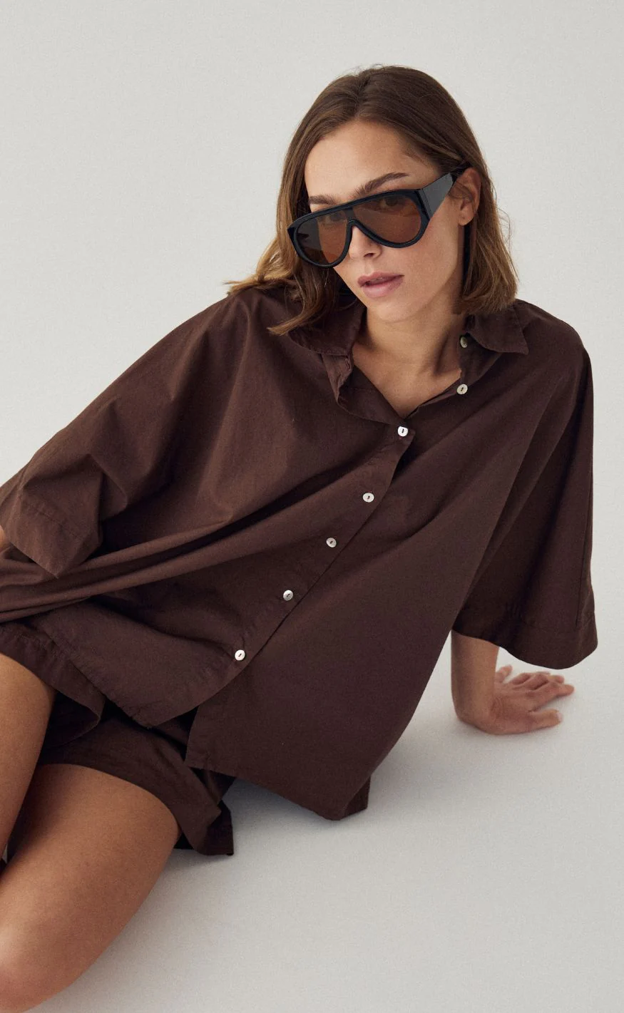 Noella Skjorte - Maizie - Chocolate - Image 6