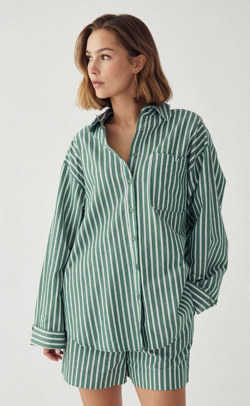 Noella Skjrote - Marlon - Drayton Green Stripe - Image 8