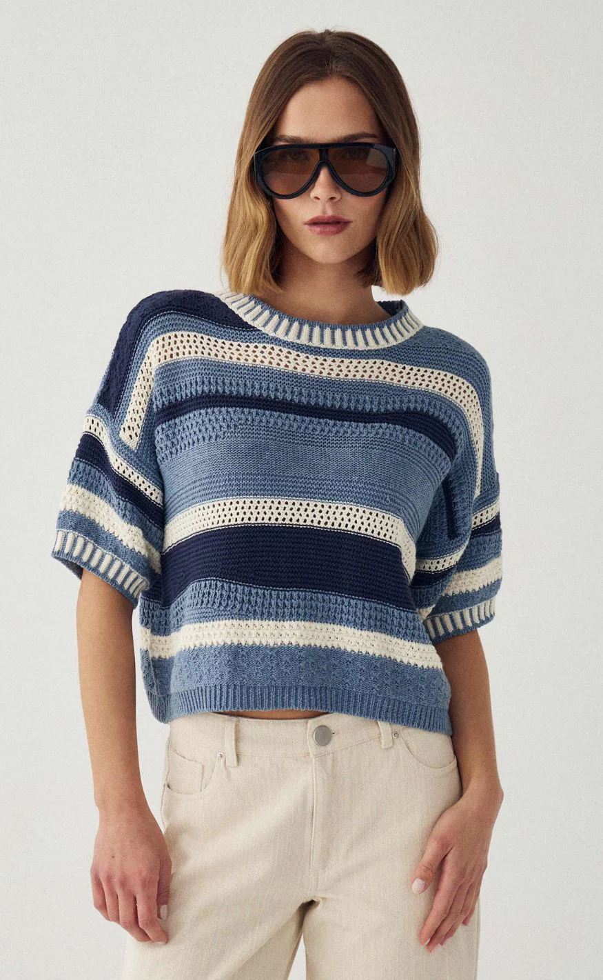Noella Strik - Marian - Daya Blue Stripe - Image 2