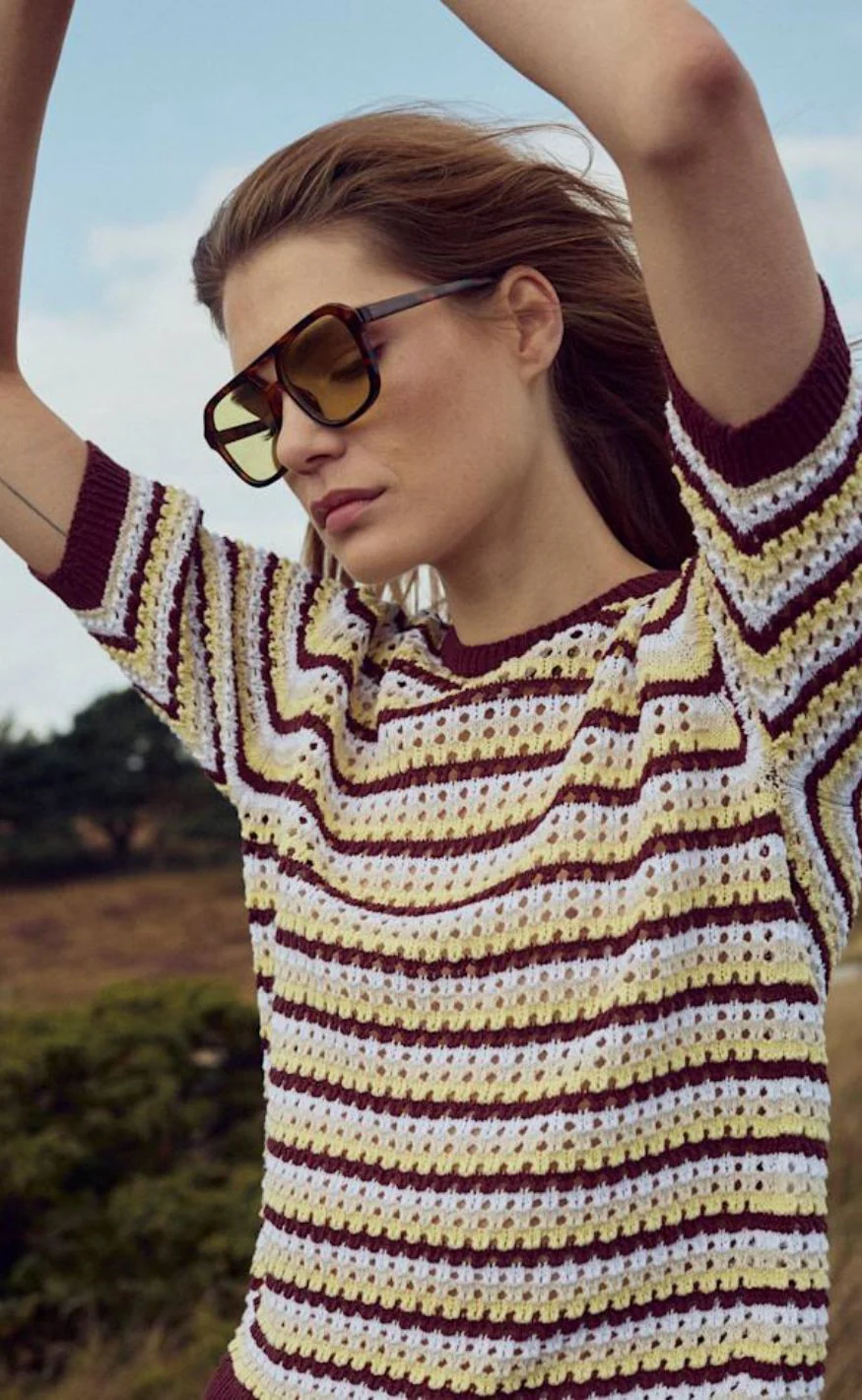 Noella Strik - N-Maylin - Dinah Brown Stripe - Image 6