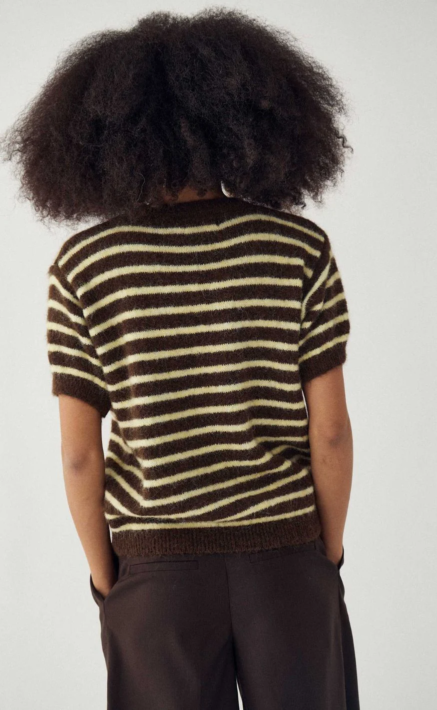 Noella Strik - Monikah - Brown Yellow Stripe - Image 4
