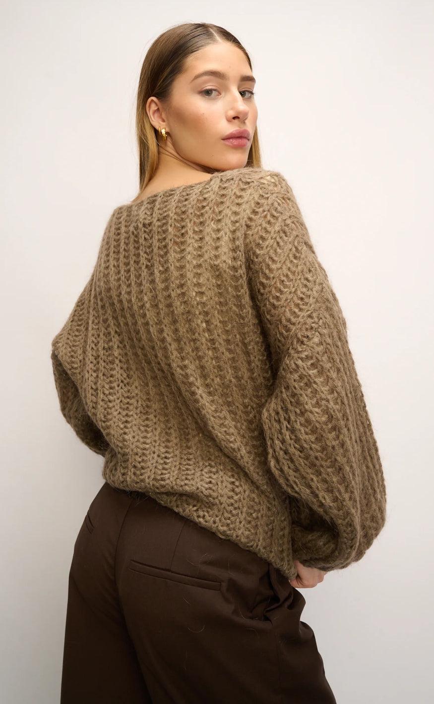 Noella Sweater - Joseph - Brown - Image 3