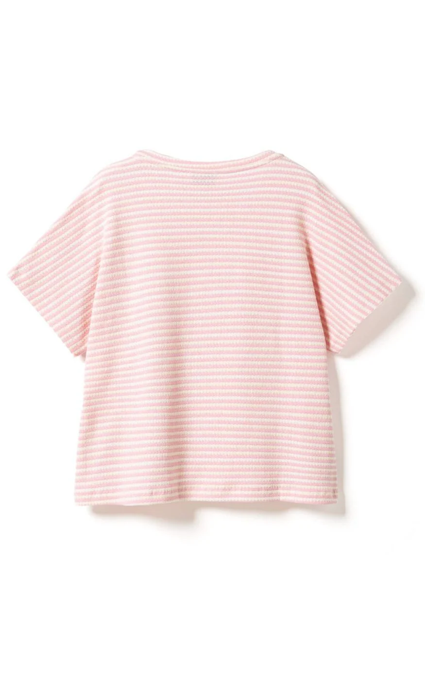 Noella Top - Maleah - Danni Blush Stripe - Image 4