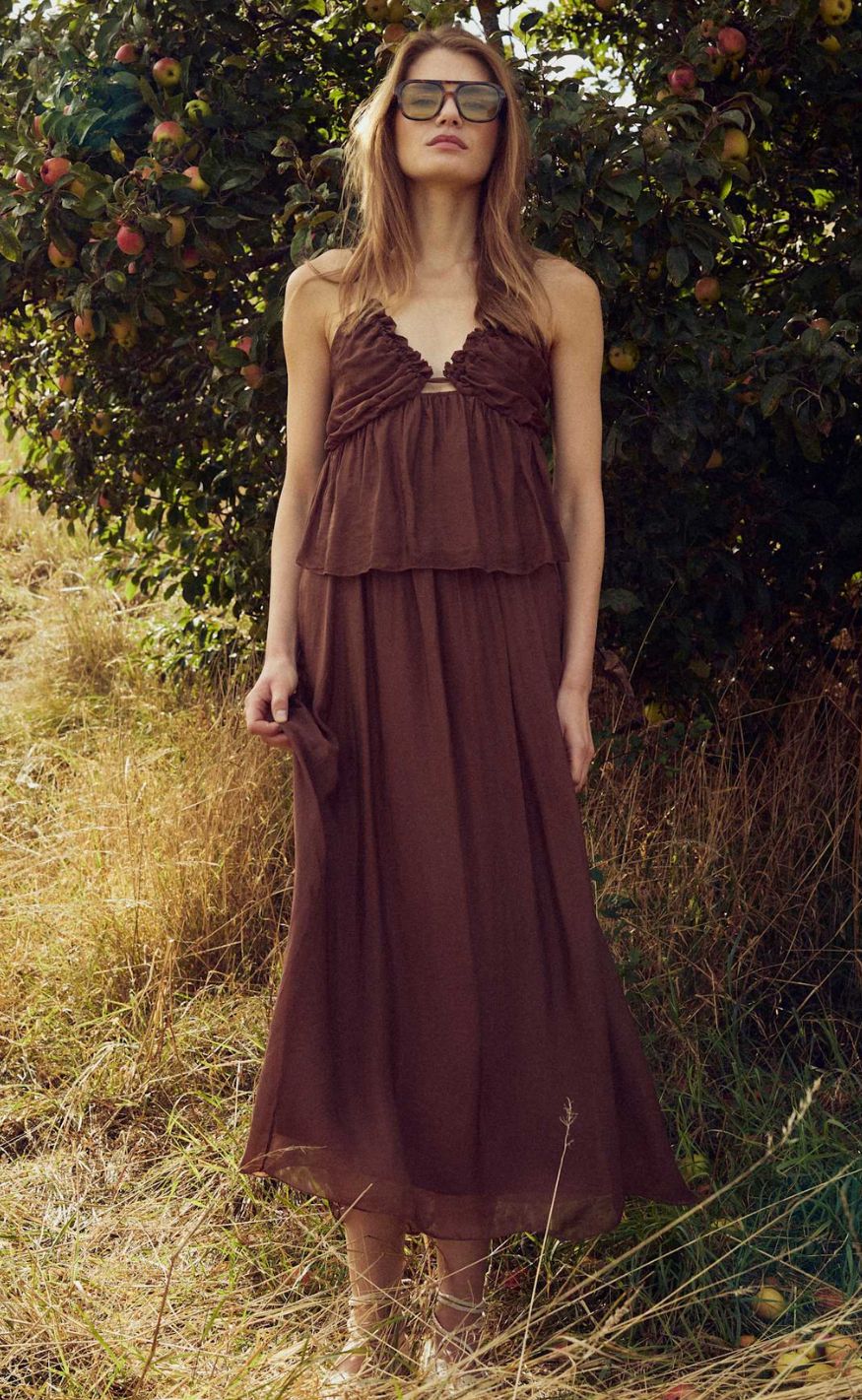 Noella Top - Moira - Chocolate - Image 2