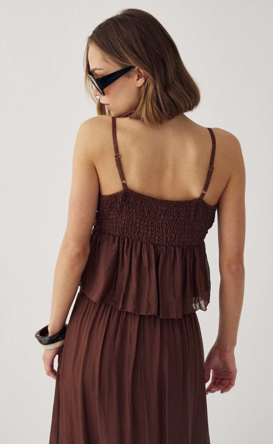 Noella Top - Moira - Chocolate - Image 5